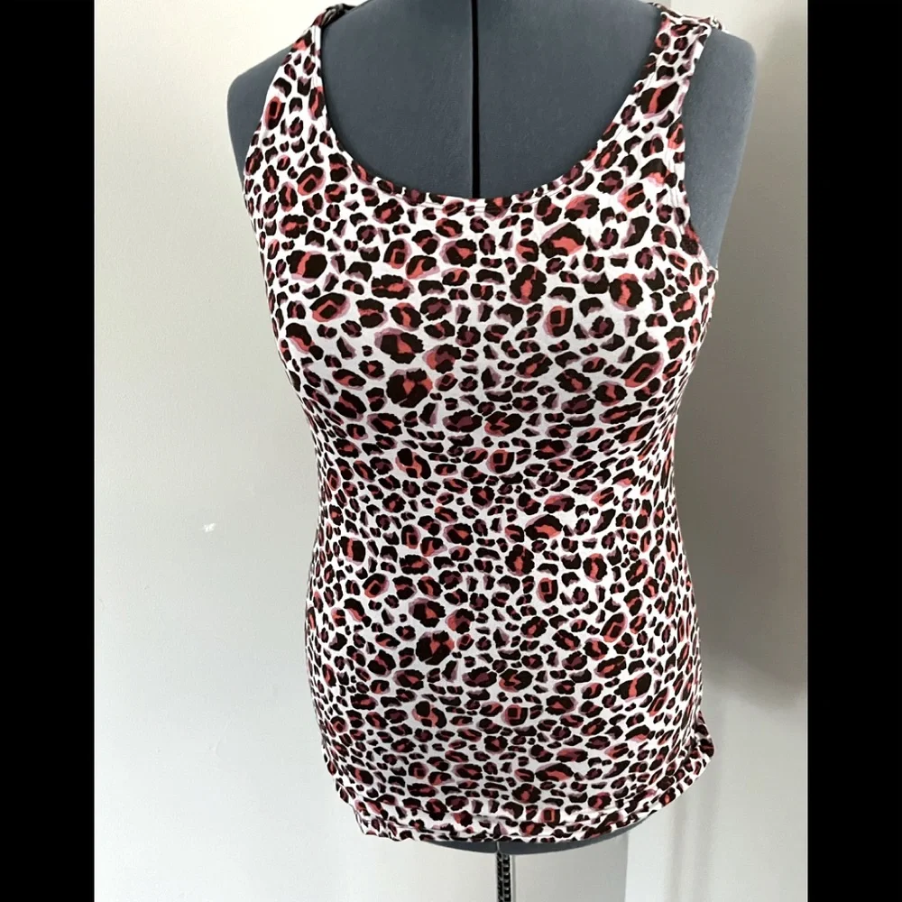 Pretty Pink Cheetah Top - Picture 1 of 5